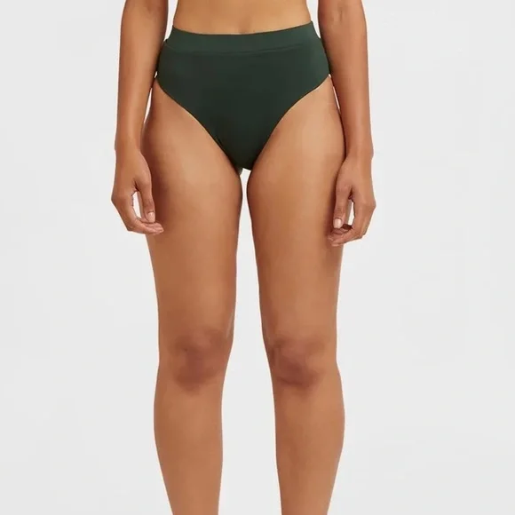 Myra Swim Two Piece Set NWT, Size S Jardin top paired w Hugo bottoms, Color Palm - Picture 6 of 13